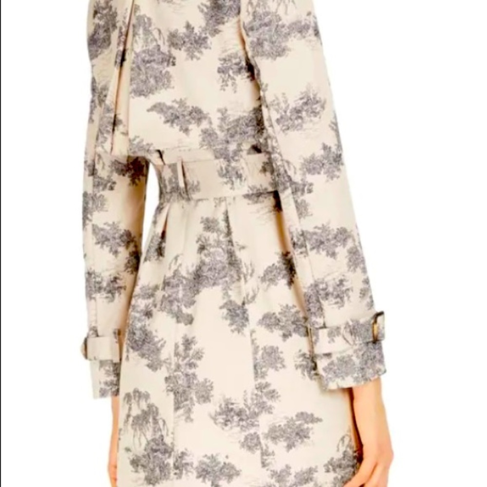 INC Toile-Print Trench Coat (XXL)